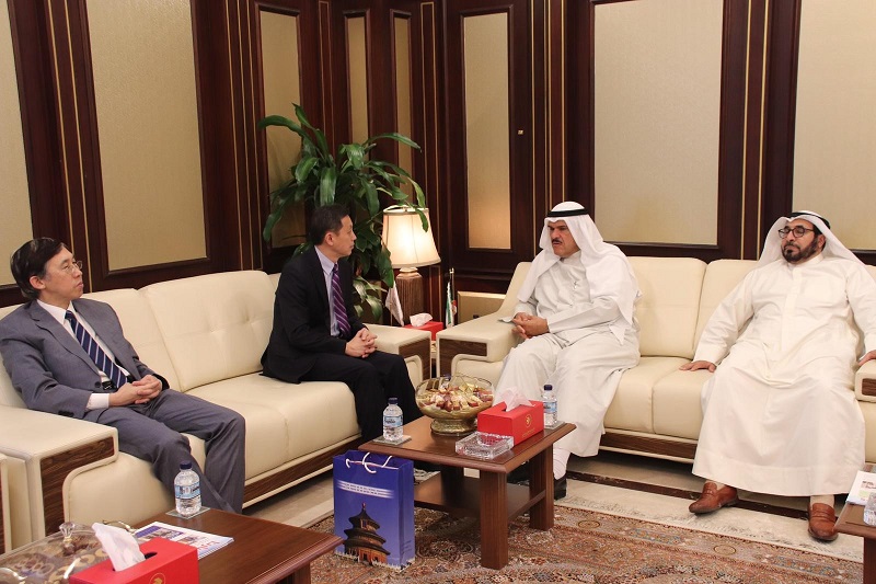 H.E. President of Civil Aviation Receives H.E. China Ambassador