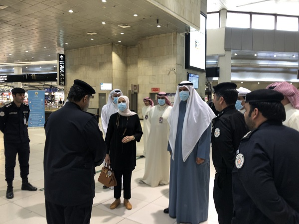 زيارة تفقدية لمطار الكويت الدولي