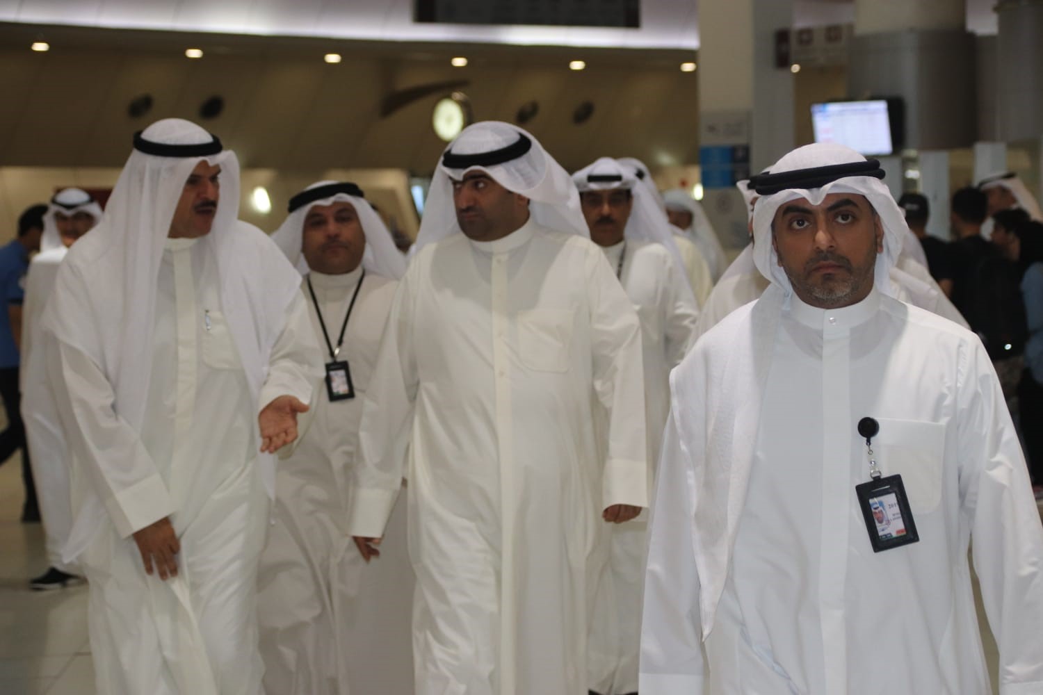 Minister Al-Roudan Inspects Kuwait International Airport