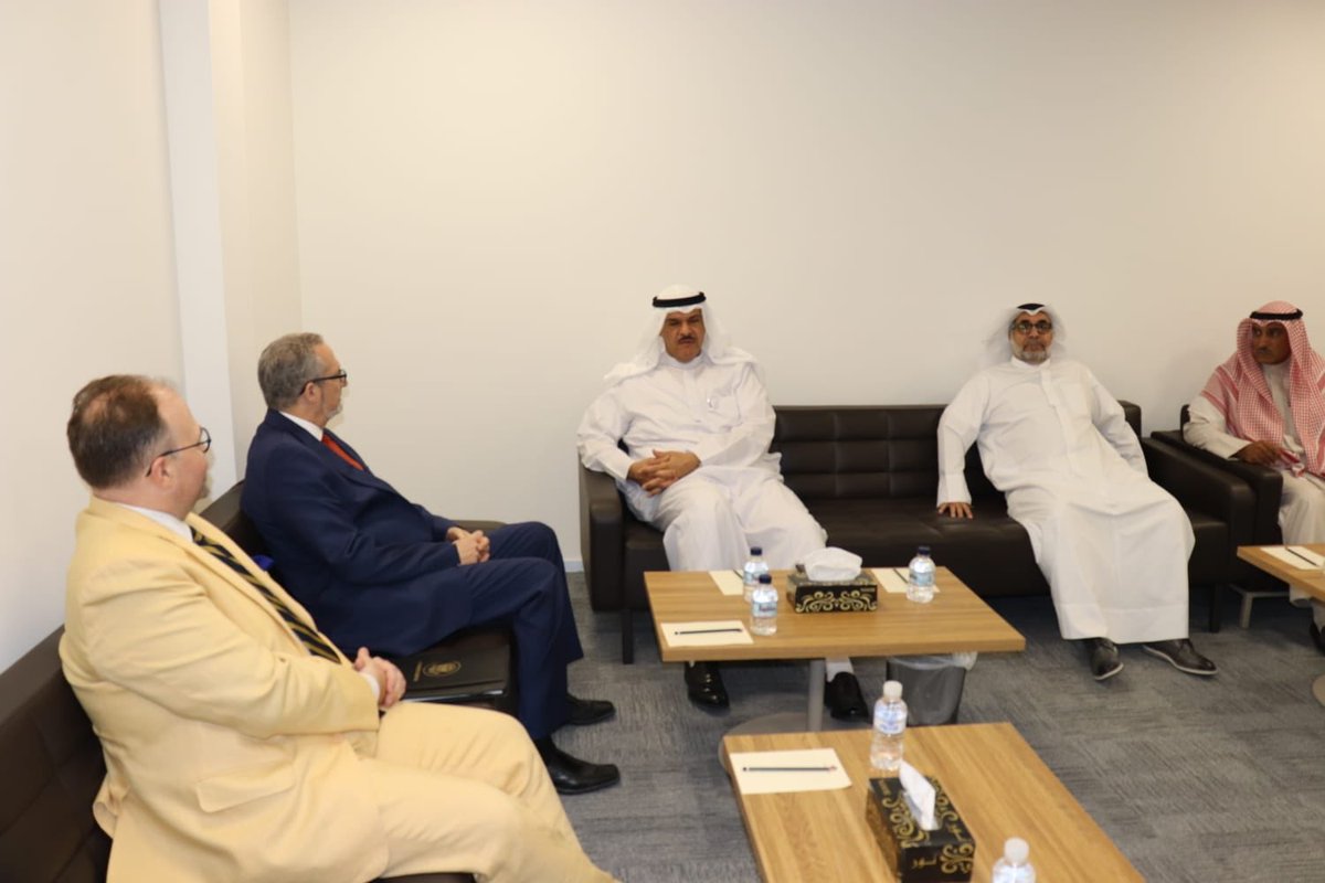 H.E. President of Civil Aviation Receives the American Ambassador