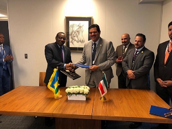 Kuwait signs aviation agreement with Rwanda