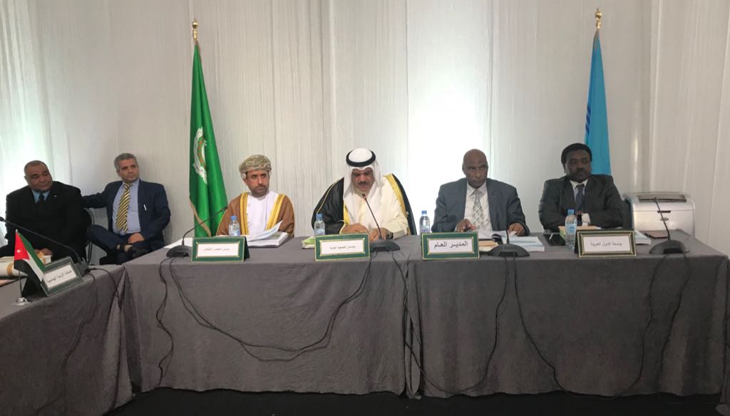 Chairman of General Assembly of the Arab Civil Aviation Commission Meets with the Director and members of the Executive Office of the Commission at the City of Rabat