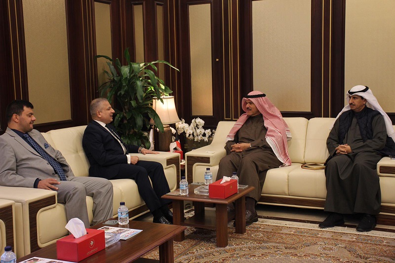 H.E. President of Civil Aviation Receives Officer-in-Charge of Iraqi Embassy to Kuwait