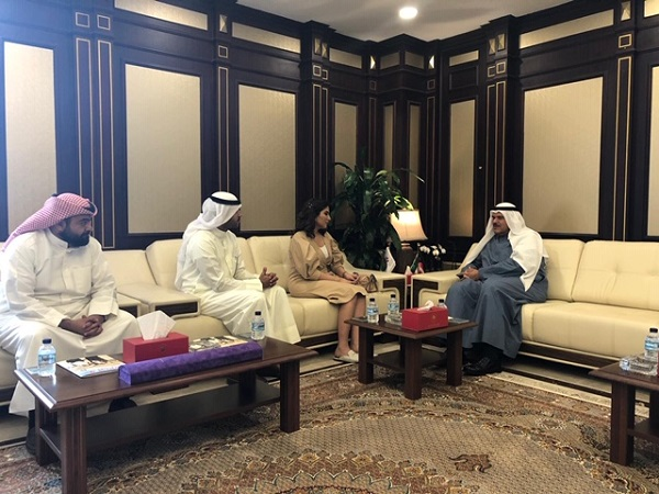 H.E. President of Civil Aviation received a delegation from the Public Authority for Youth